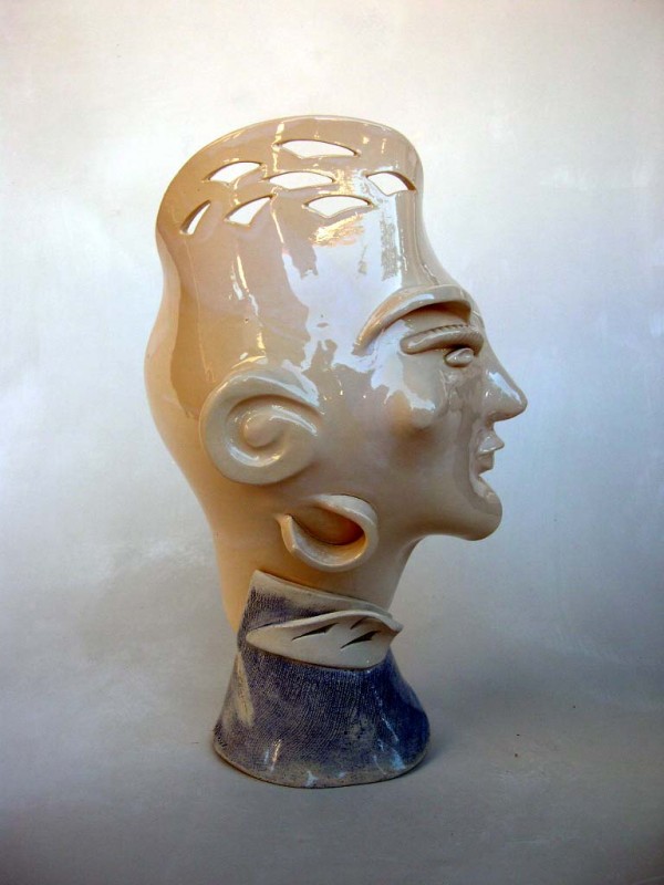 Coupe visage sculpture (face externe)